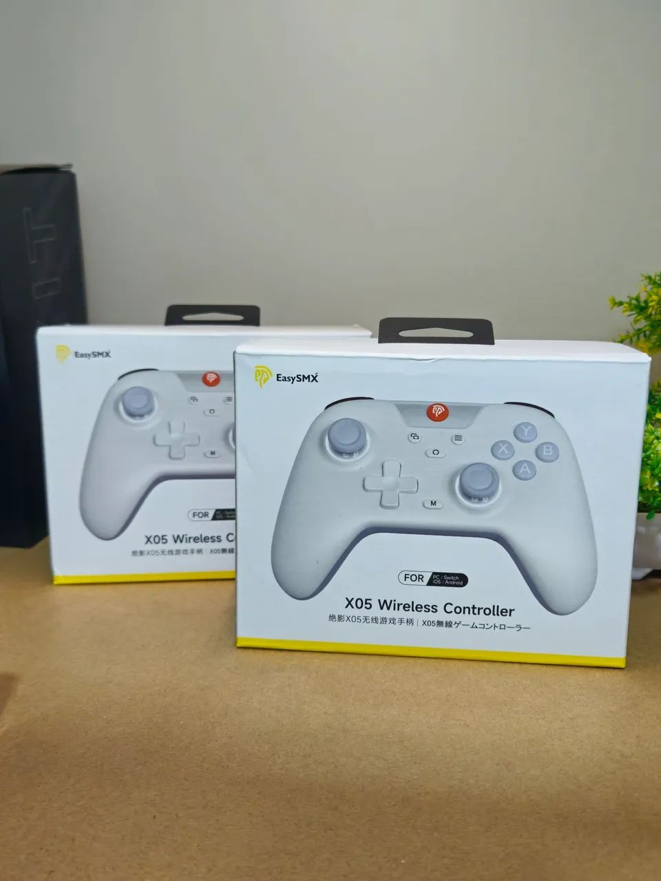 Controle EasySMX X05 Sem Fio para PC, Switch e Android