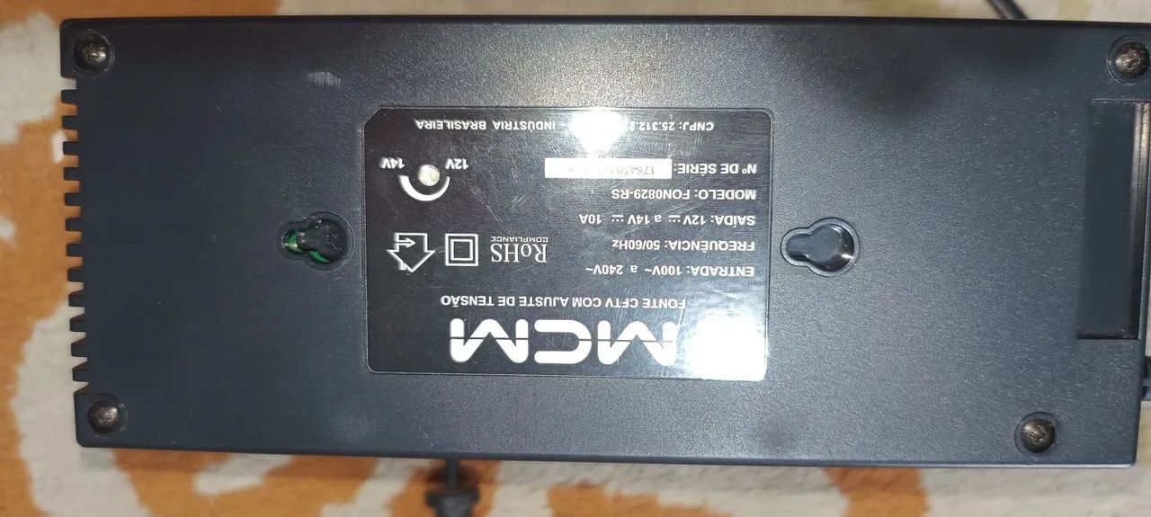 FONTE DE ENERGIA CFTV COM AJUSTE DE TENSÃO.  - Foto 3