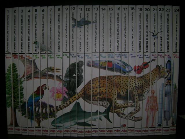Coleção Veja Dicionário Enciclopédico Ilustrado Larousse - Ano: 2006