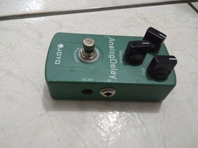 Pedal Joyo analog delay aceito pedais