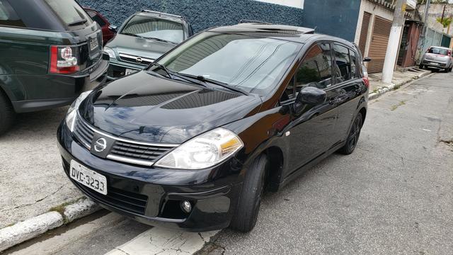 Nissan tiida sl 1.8 com teto 2008 leilao leia a descrição do anúncio