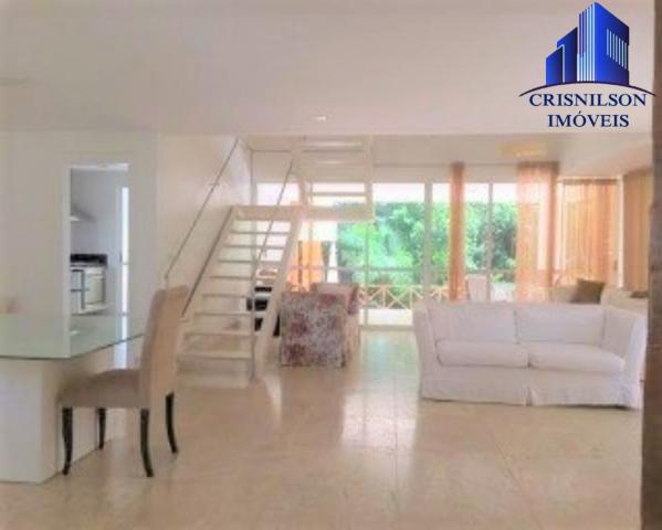 Casa à venda condomínio alphaville i salvador, decorada, 4 suítes, r$ 2.500.000,00, piscin - Foto 2