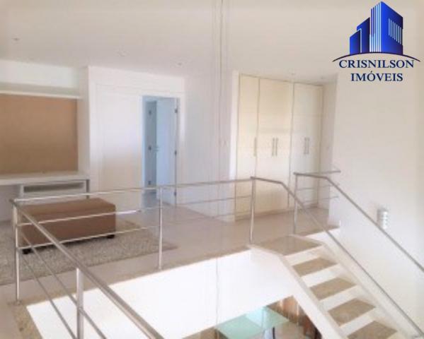 Casa à venda condomínio alphaville i salvador, decorada, 4 suítes, r$ 2.500.000,00, piscin - Foto 10