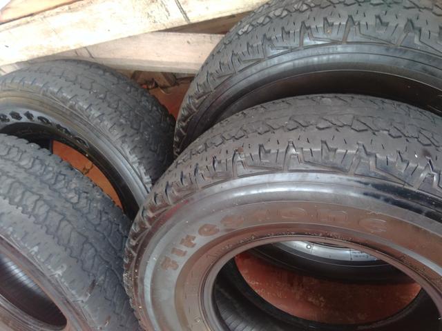 Pneus meia vida265/75R16 farestone - Foto 3