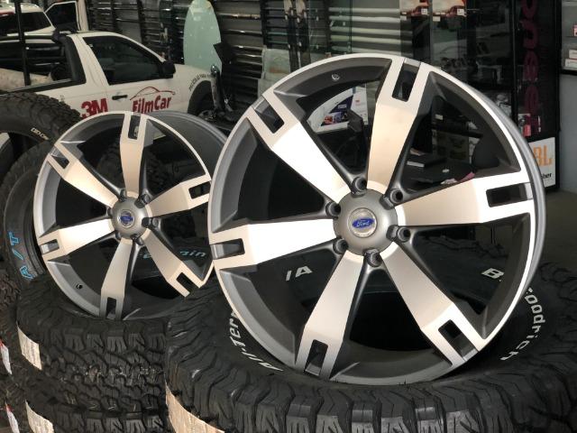 Rodas Aro 22 Ranger Everest Grafite Diamantada