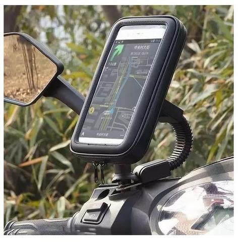 Suporte Case Para Moto Retrovisor Impermeável Galaxy S8+ - Foto 3