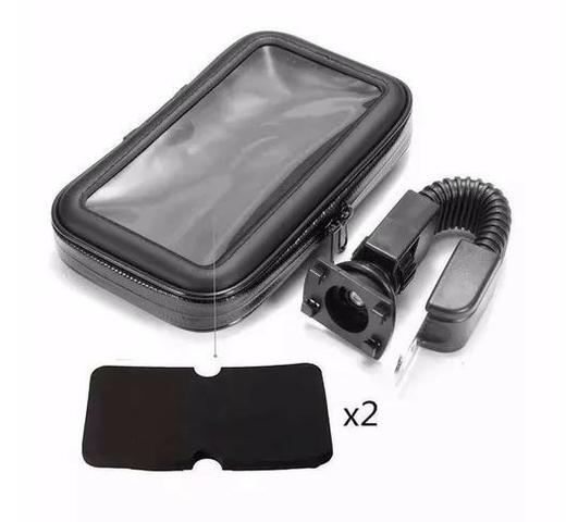 Suporte Case Para Moto Retrovisor Impermeável Galaxy S8+ - Foto 5
