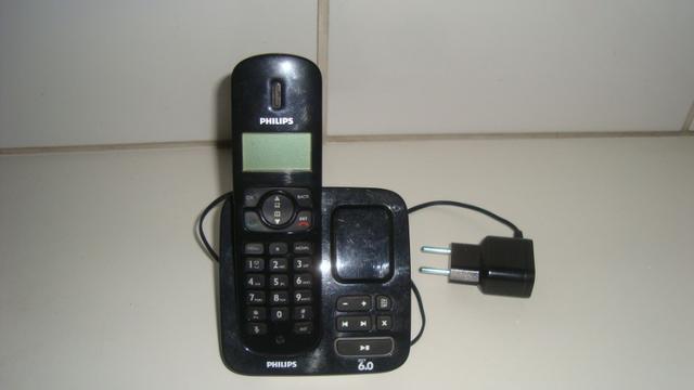 Telefone sem fio philips com secretária