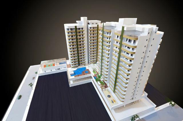 Apartamento Flat no Guarujá, 55m2 , Varanda Grill, Mobiliado a Preço de Custo! - Foto 10