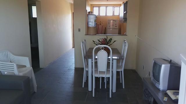 Apartamento Barra de São Miguel, 2 quartos c/ ar condicionado, varanda e piscina
