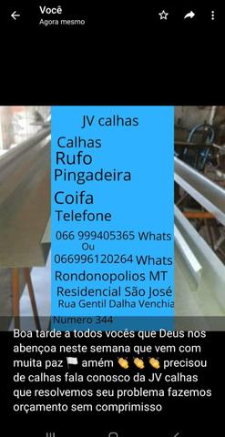Jv calhas