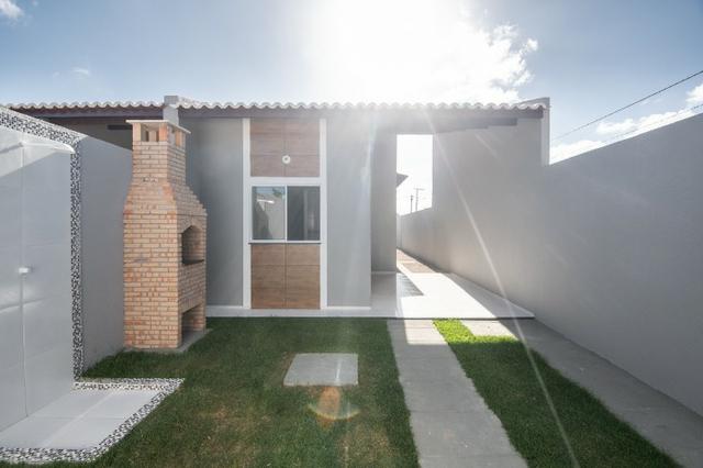 Casa com documentação gratis:2 quartos, 2 banheiros , suite master com espaço pra closet - Foto 2