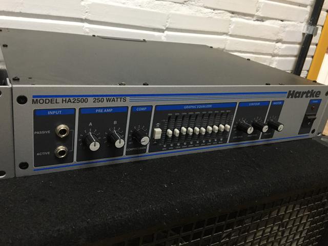 Cabeçote Hartke HA2500 250w - Foto 2