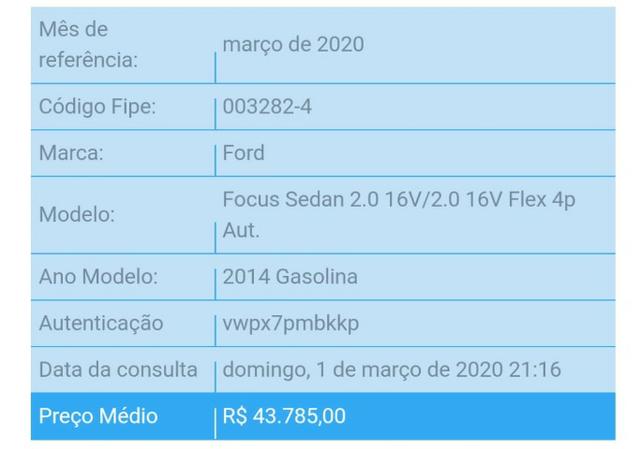 Focus 15% abaixo da tabela FIPE - Foto 3