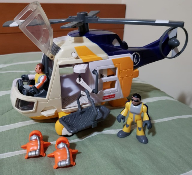 Imaginext submarino e helicóptero - Foto 3