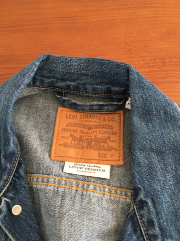 colete jeans levis