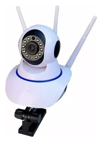 Câmera Ip Wireless Sem Fio Wi-Fi Full Hd 3 Antenas Sensor Noturna Luatek Nova Na Caixa - Foto 6