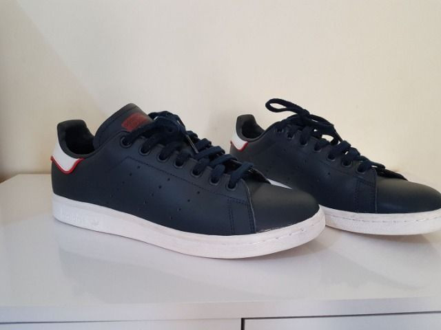 tênis couro adidas originals stan smith