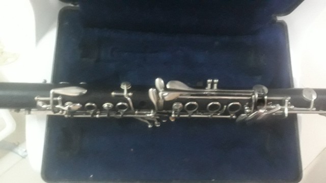 Clarinete de madeira ebano Selmer USA  - Foto 3