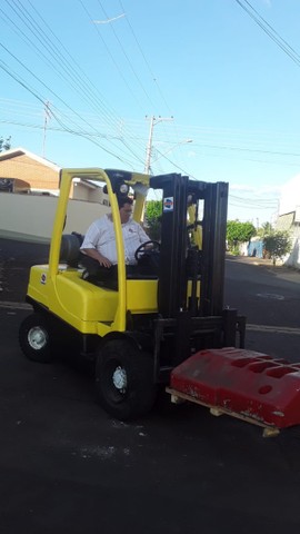 Empilhadeira Hyster H70FT 3,5t - não serve pra mdf - Foto 4