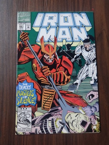 H.Q.s  (64) Iron Man - U.S.A. - Coleção - Marvel Comics - década de 1990 - Foto 2