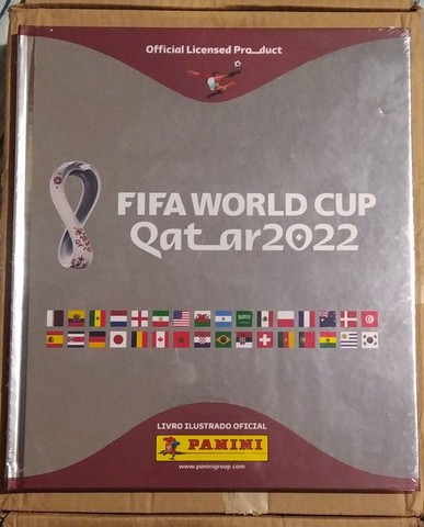 Álbum Copa do Mundo Qatar 2022 - Prata capa dura 