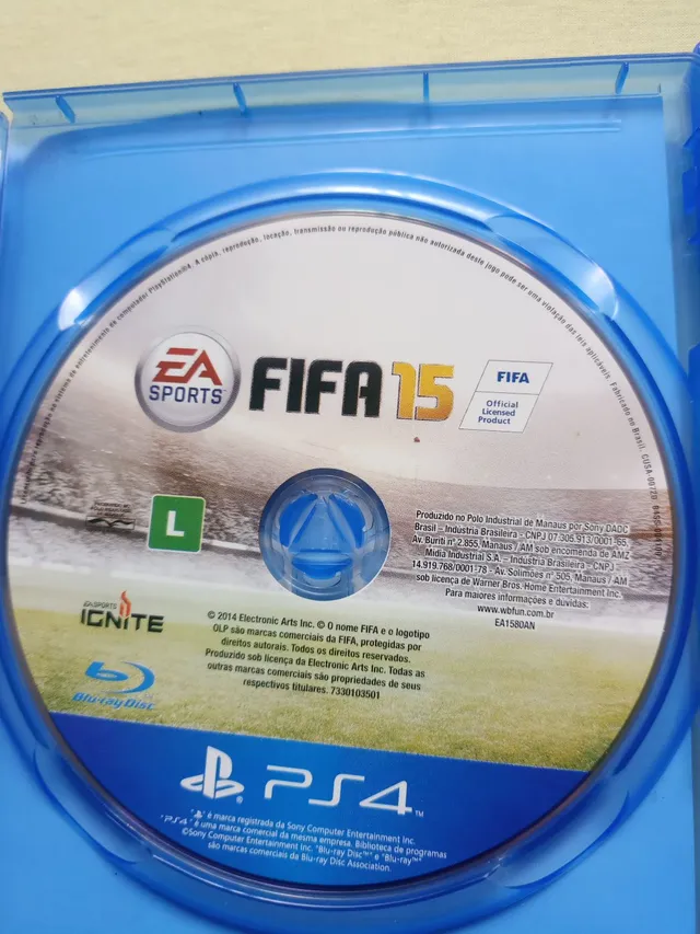 Jogos Fifa, Jogo de Videogame Sony Usado 92974935