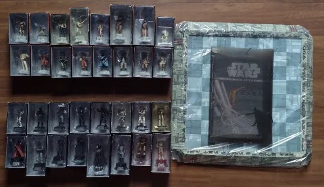 Tabuleiro Star Wars Planeta DeAgostini Completo - 32 peças