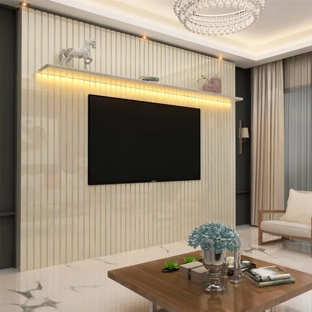 Sala quarto painel ripado 230 cm  - Foto 4