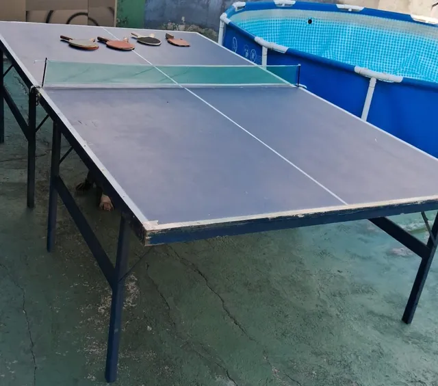 Mesa de tênis de mesa/ping - Vitória Esportes Itapetininga
