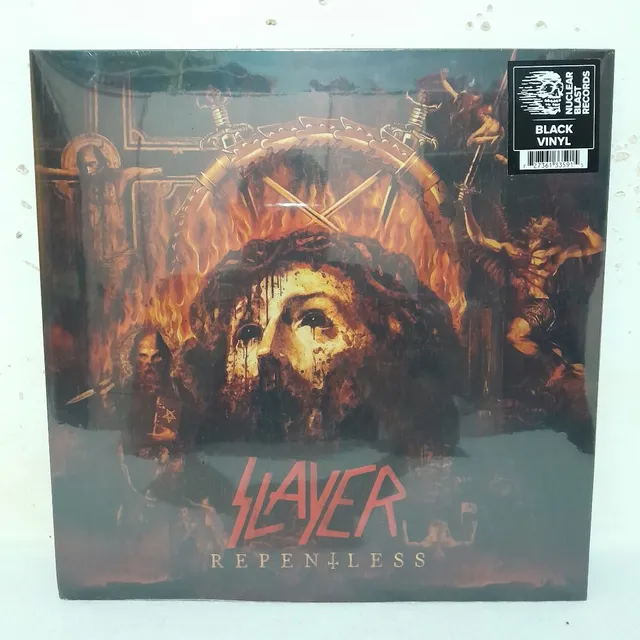 Lp Vinil Slayer Repentless importado lacrado.