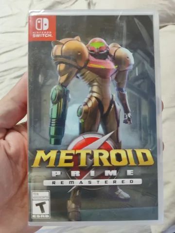 Jogo Metroid Prime Remastered Nintendo Switch Midia Fisica