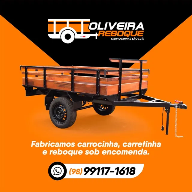 Carrocinha carretinha reboques. Somos uma fábrica de carretinha