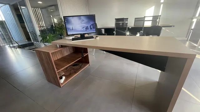 Mesa de escritório em MDF - Foto 5