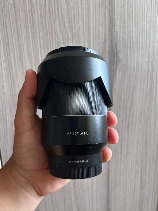 Lente para Sony 35mm F1.4 Full Frame Samyang