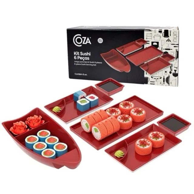 Barca Sushi 6 Peças