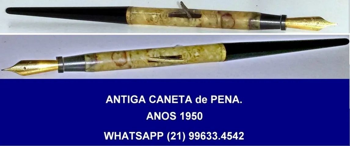  Caneta de Pena.Anos 1950 - Foto 3