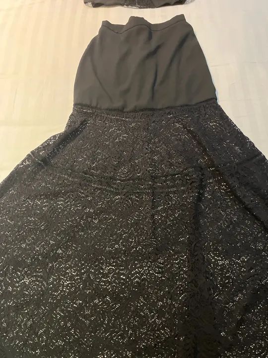 Conjunto Preto em Renda