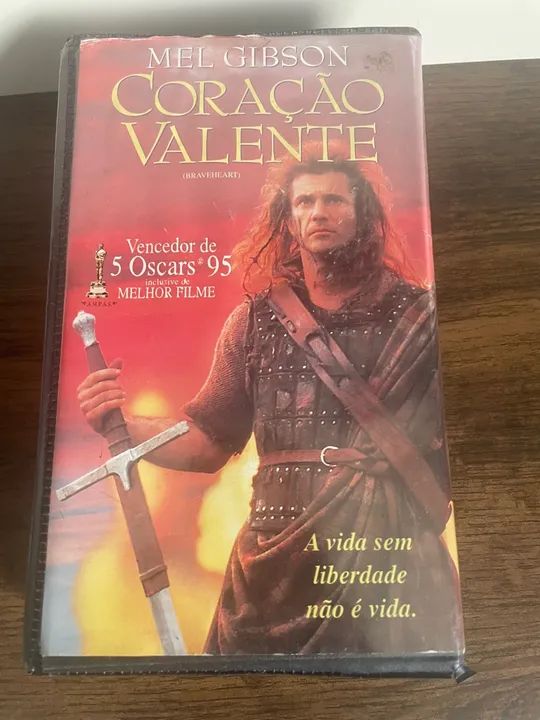 Fita VHS - Coração Valente - 2 Volumes