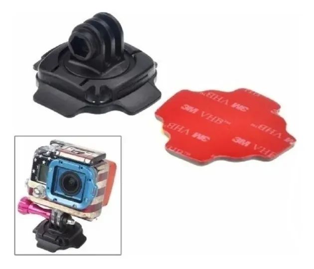 Suporte Gopro 360 Graus Capacete Giratório - COD 308 - Foto 5