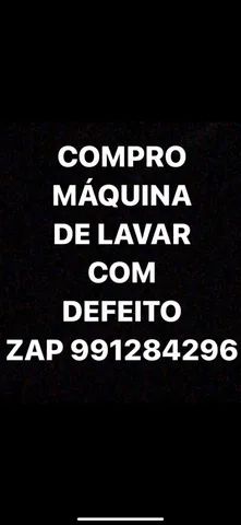 Máquina de lavar/ lavadora com defeito 
