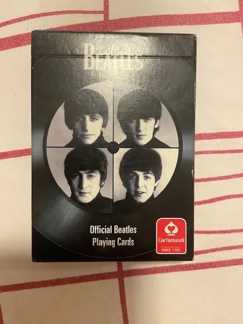 Baralho Beatles para colecionador