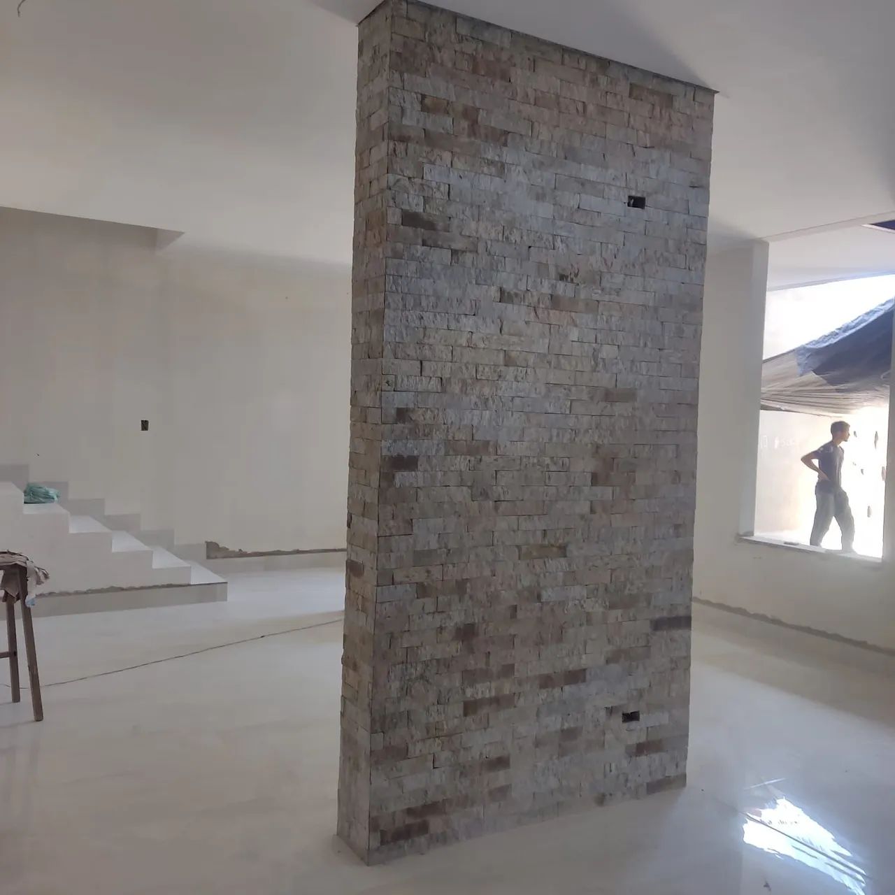 Revestimento em Pedra para Parede - Novo