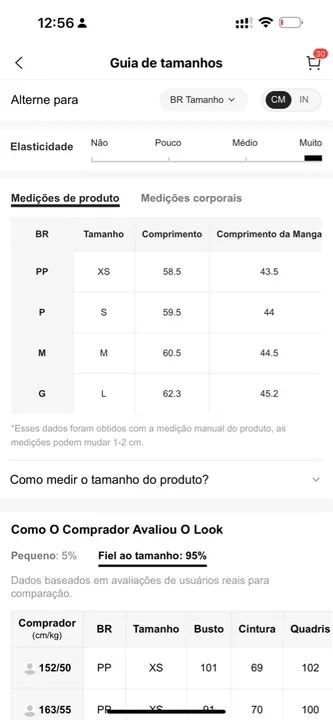 Macaquinho novo SHEIN P branco sem uso - Foto 4