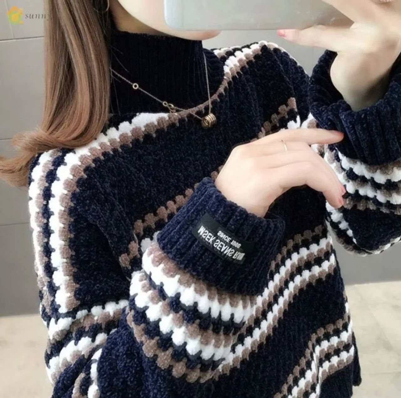 IMPERDÍVEL Blusa De Inverno - Nova