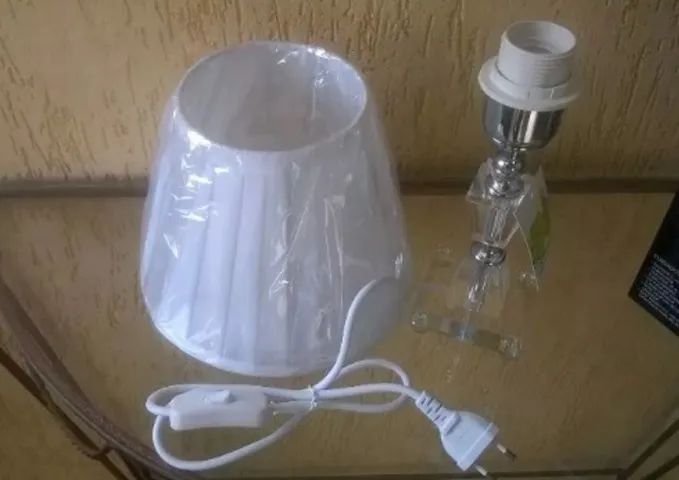 Abajur de Cristal Novo - Foto 3