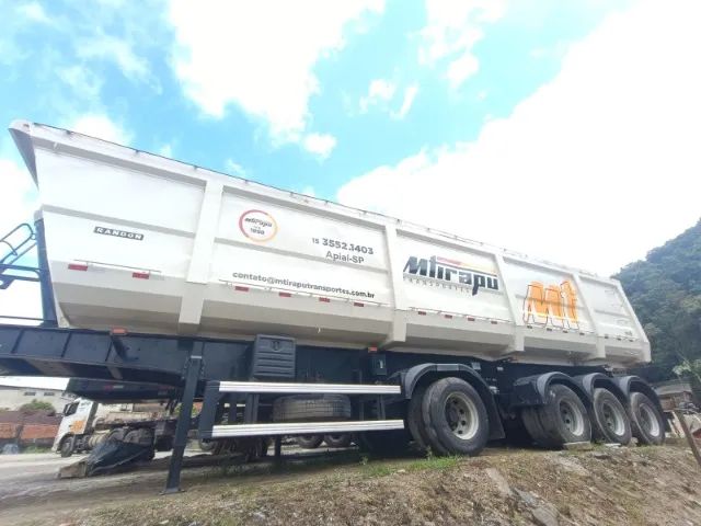 SR/RANDON Basculante 2023 - 4º eixo - com kit hidráulico 55m³ - Foto 5