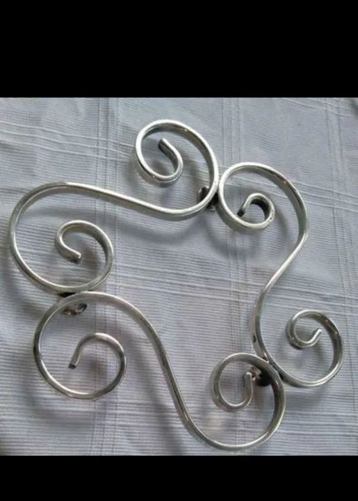 Descanso de panela e travessa prata - Foto 2