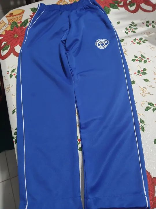 Calça de Moletom Azul - Tamanho M