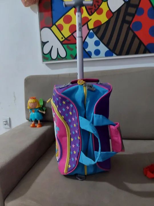Mala para viagem ou escola infantil  - Foto 4